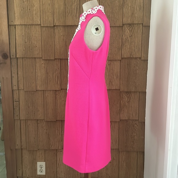 Vince Camaro Hot Pink Sheath Dress size 6 - Picture 2 of 8